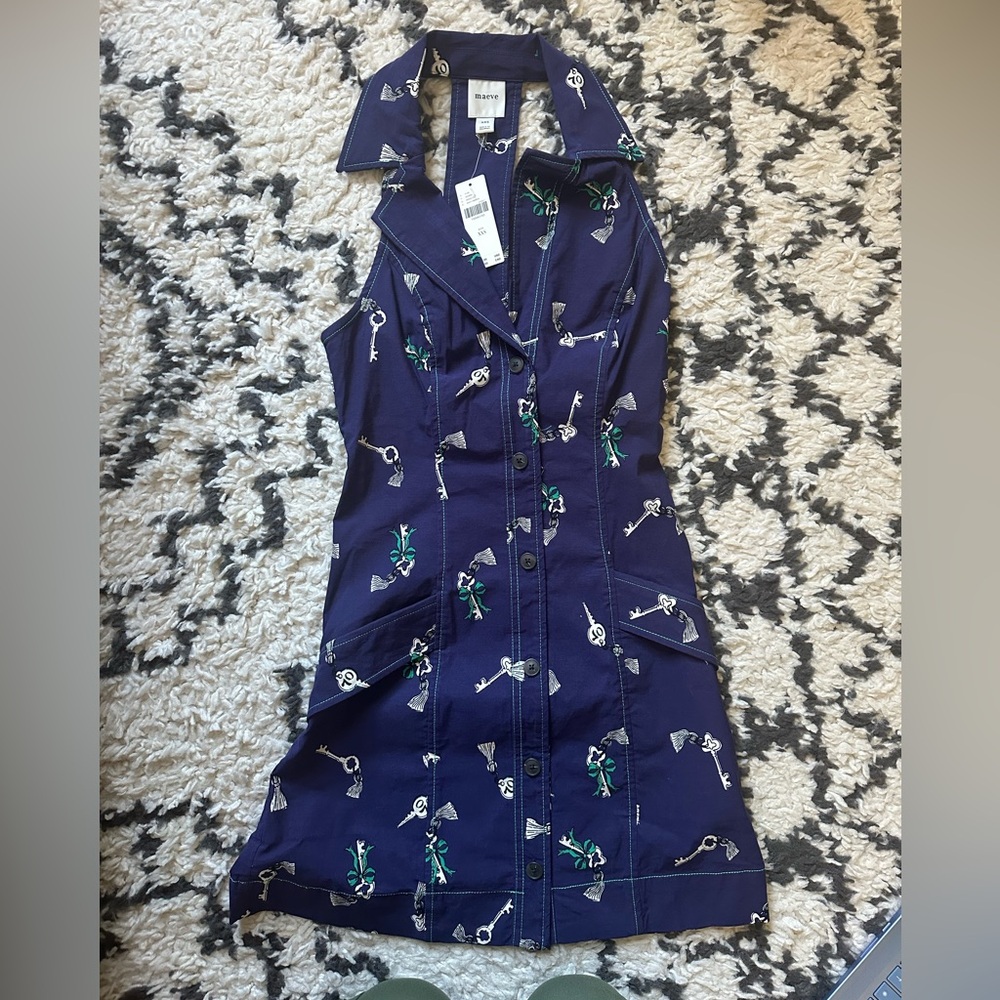 NWT The Amelia Collard mini dress by Maeve - Picture 2 of 8